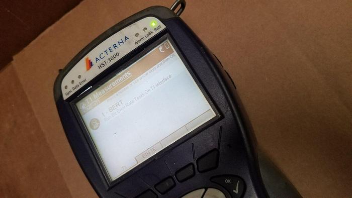 Used JDSU/Acterna/VIAVI HST-3000 with SIM T1 Module Unit #53