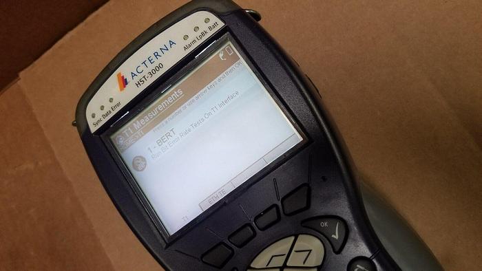 Used JDSU/Acterna/VIAVI HST-3000 with SIM T1 Module Unit #52