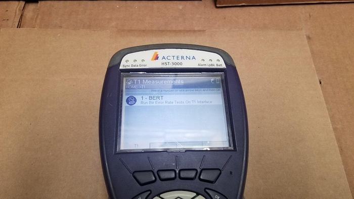 Used JDSU/Acterna/VIAVI HST-3000 with SIM T1 Module Unit #33