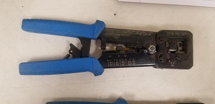 Used Sullstar EZ-RJ PRO-HD RJ45 Crimp Tool Unit #1