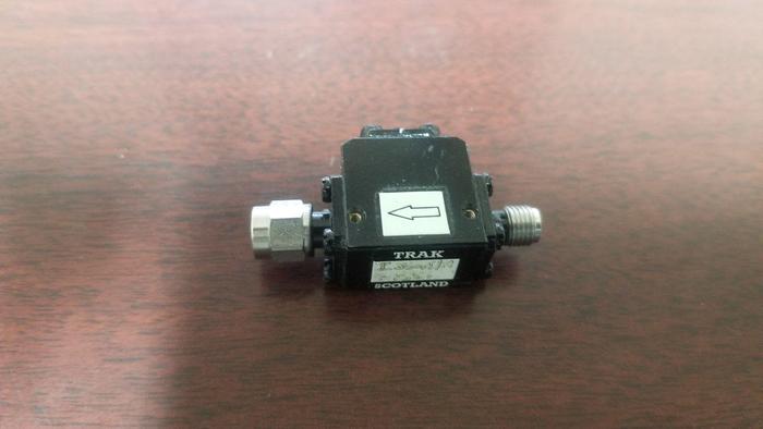 Used TRAK Microwave Isolator Unknown Frequency
