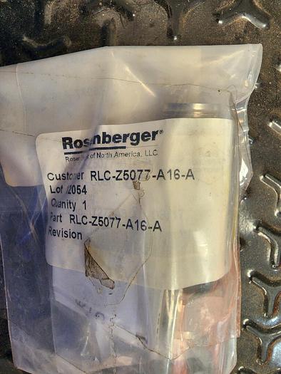 Rosenberger RLC-Z5077-A16-A Connector Assembly 1/2" Flexline NEW!