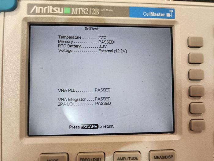 Used Anritsu MT8212B SiteMaster Many Options Unit #9