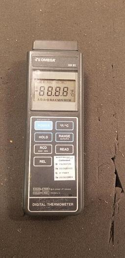 Used OMEGA HH81 Digital Thermometer Unit #1