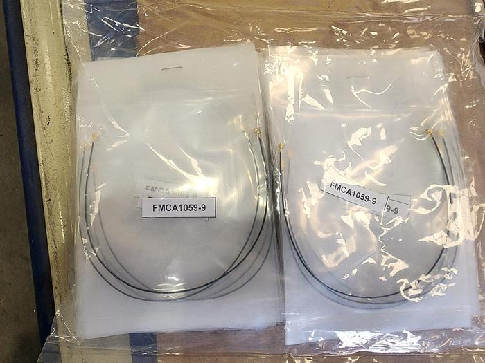 Fairview Microwave FMCA1059-9 UMCX-UMCX 9 inch Cable Lot of 50 NEW!