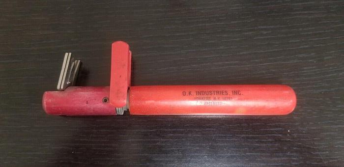 Used OK Industries ST-100 24/22AWG Wire Stripper