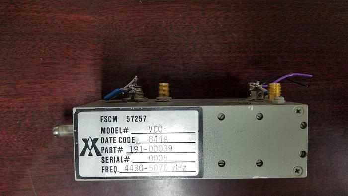 Used 191-00039 Variable Attenuator