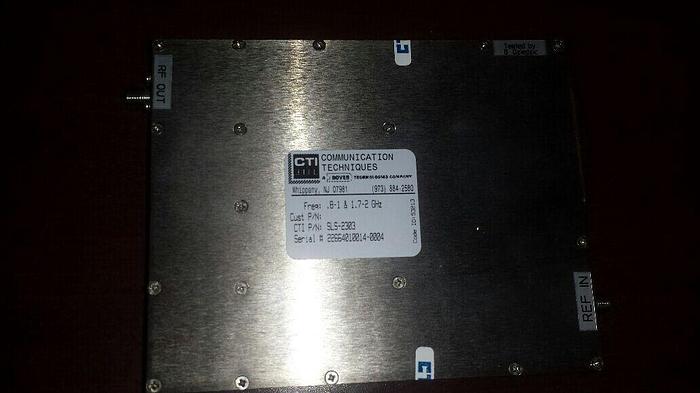 Used Communication Techniques SLS-2303 .8-1GHz & 1.7-2GHz Synthesizing Module