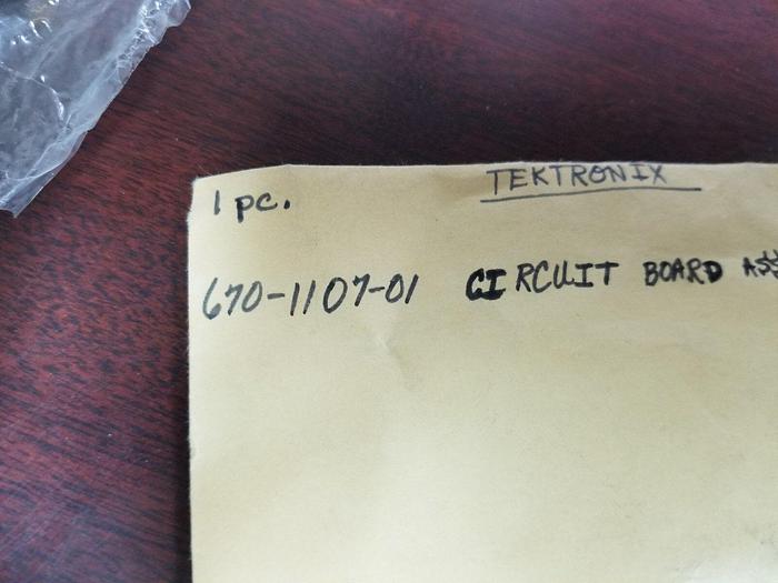 Tektronix 670-1107-01 Circuit Board Assembly NEW!