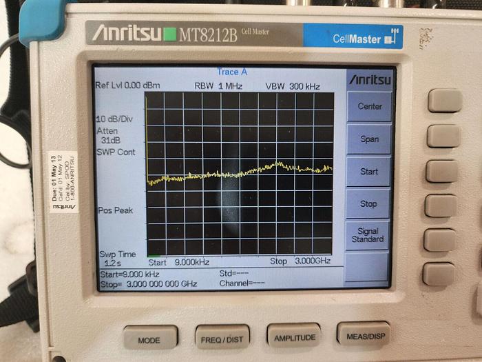 Used Anritsu MT8212B SiteMaster Many Options Unit #11
