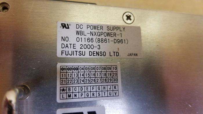 Used Fujitsu Denso WBL-NXGPOWER-1 Power Supply
