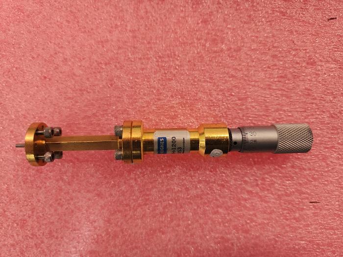 Used HUGHES 45664H-1200 WR15 50-75GHz Adjustable Waveguide Load