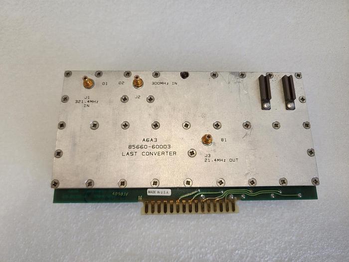 Used HP/Agilent 85660-60003 Spectrum Analyzer Last Converter Assembly