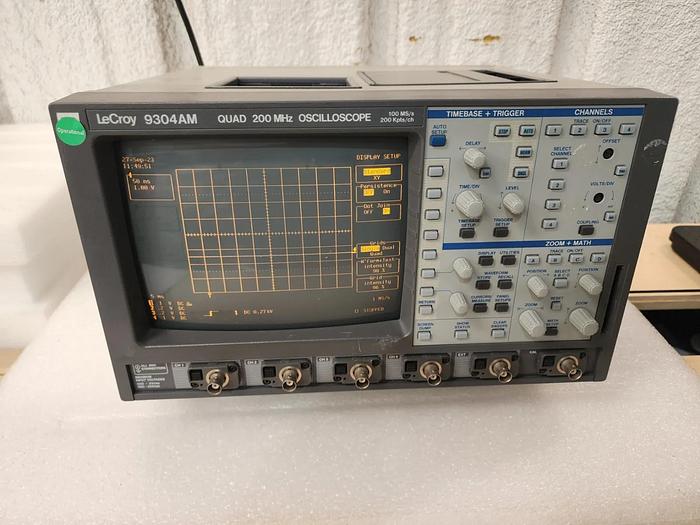Used LeCroy LC9304AM QUAD 200MHz Oscilloscope Unit #1