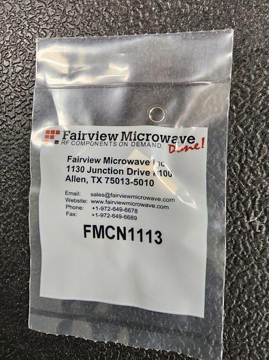 Fairview Microwave FMCN1113 75 Ohm RA 1.0/2.3 Solder On PCB Connector NEW!