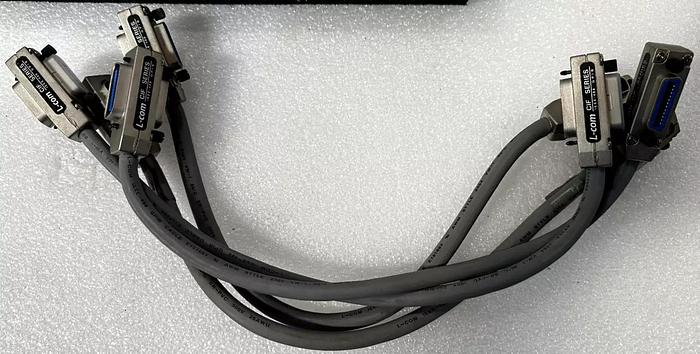 Used L-Com CIF Series ~12 inch GPIB Cables Lot of 4