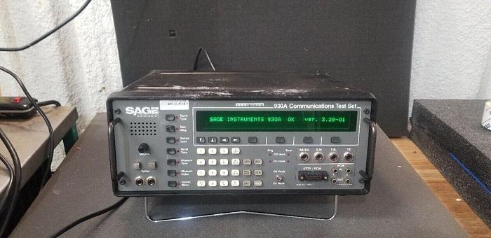 Used SAGE 930A Communications Test Set Unit G