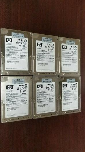 Used HP 507119-001 146GB 10K SAS Drives Lot of 6