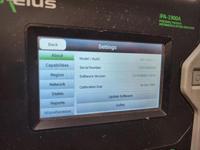 Used KAELUS IPA-1900A Portable PIM Tester Unit #4