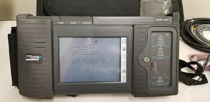 Used JDSU/TTC/Acterna Test Pad 2000 with FST-2310 Module