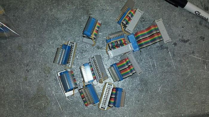 HP Agilent Ribbon Cables Lot of 10 New!