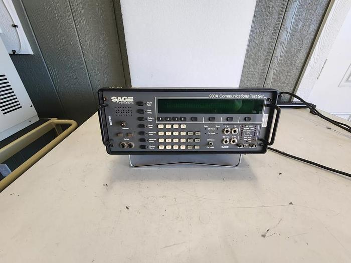 Used SAGE 930A Communications Test Set Will Not Power On! Unit #7