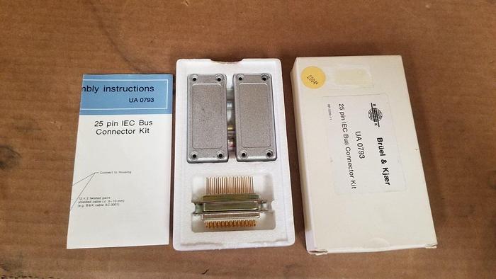 Used Bruel & Kjaer UA0793 25 Pin IEC Bus Connector Kit NEW!
