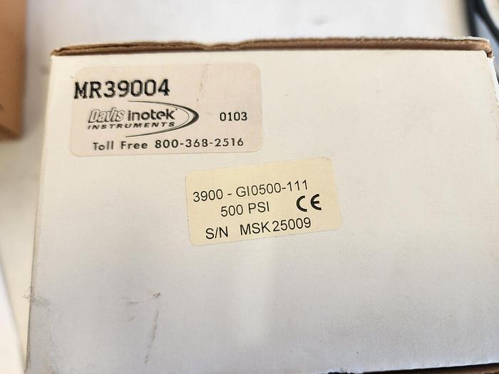 Used Meriam 3900-GI0500-111 500PSI MERIGAUGE