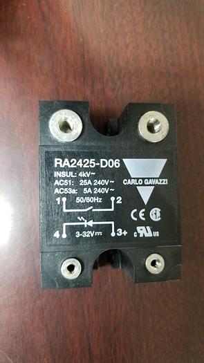 Used Carlo Gavazzi RA2425-D06 Solid State Relay