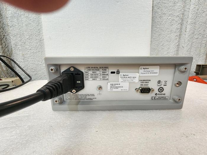 Used HP/Agilent U3401A 4.5 Digit Dual Display Multimeter Tested Good Unit #5