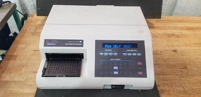 Used BIO-TEK Instruments EC-312E Microplate Reader