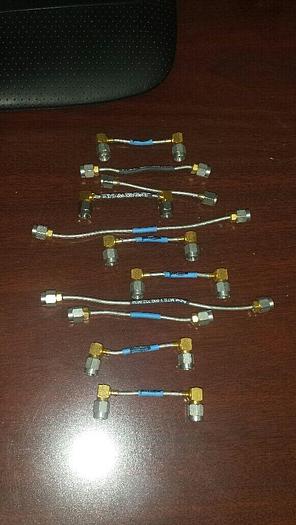 Used SMA Flex Cables Lot of 11