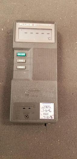 Used Fluke 51 K/J Thermometer Unit #2