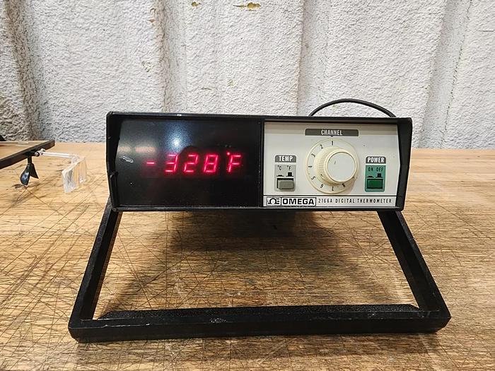 Used OMEGA 2166A Digital Thermometer
