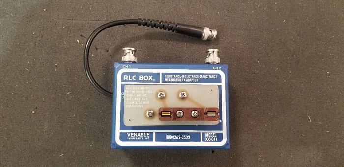 Used Venable Instr 300-011 resistance-Inductance-Capacitance Measurement Adapter