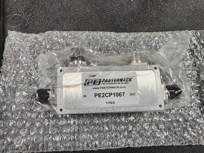 Pasternack PE2CP1067 15dB 4.1/9.5 Directional Coupler 678MHz-2.7GHz NEW!!