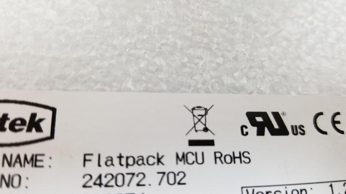 Used Eltek Valere 242072.702 Flatpack MCU