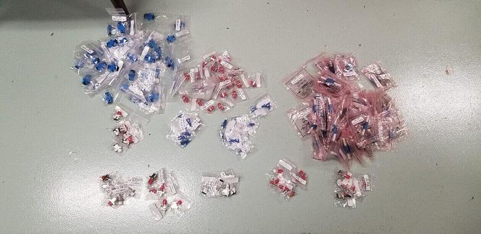 Fiber Optic Adapter/Attenuator Lot of 182 Pieces  NEW! READ!