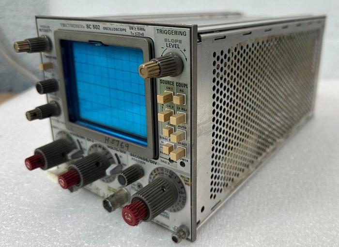 Used Tektronix SC502 Oscilloscope Plug-In for TM500 Mainframe *Guaranteed*