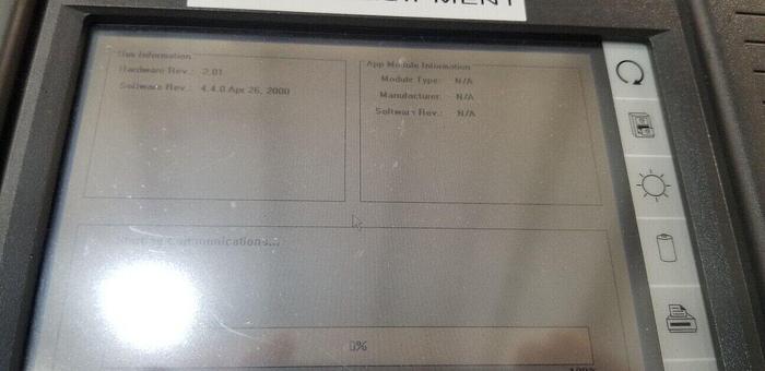 Used TTC/Acterna Test Pad 2000C with FST-2802 Module Unit A3