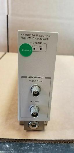 Used HP 70902A IF Section 10Hz-300kHz Tested Good Unit #5