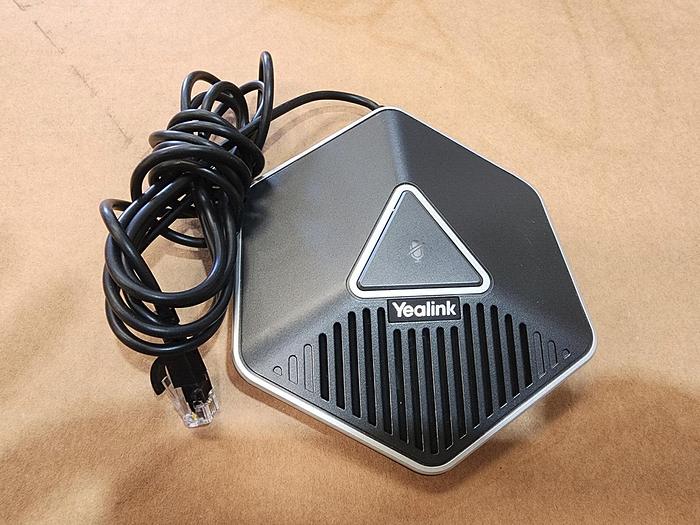 Used YEALINK CPE80 Conference Phone Extension Microphone