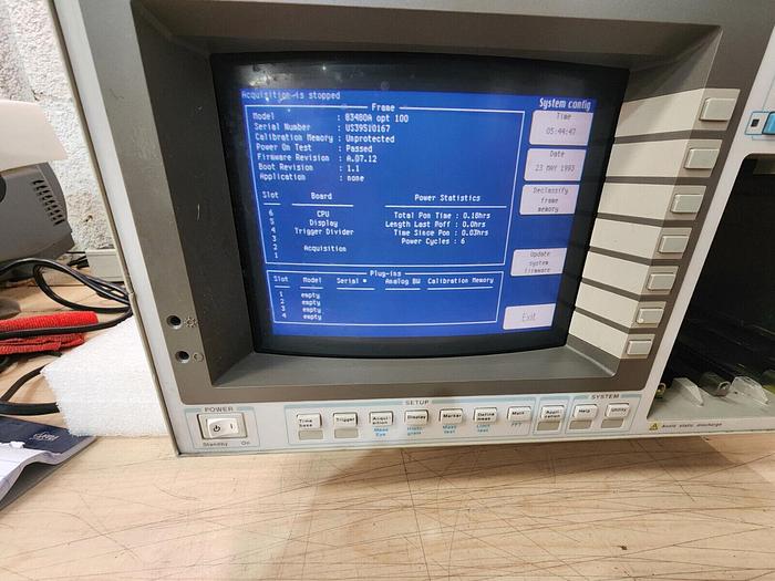 Used HP/Agilent 83480A Option 100 Digital Communications Analyzer