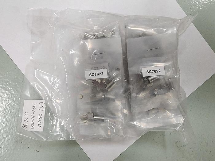 Fairview Microwave SC7622 RA SMA Crimp/Solder On Connector Lot of 50 NEW!