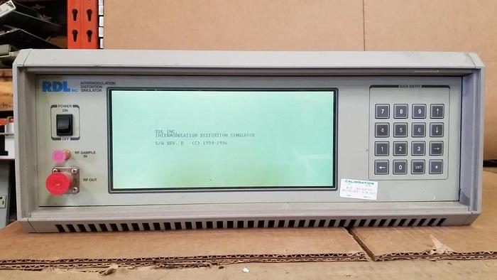 Used RDL IMD-801D-03A Intermodulation Distortion Simulator/Signal Generator