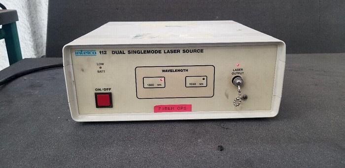 Used INTELCO 112 Dual Singlemode Laser Source