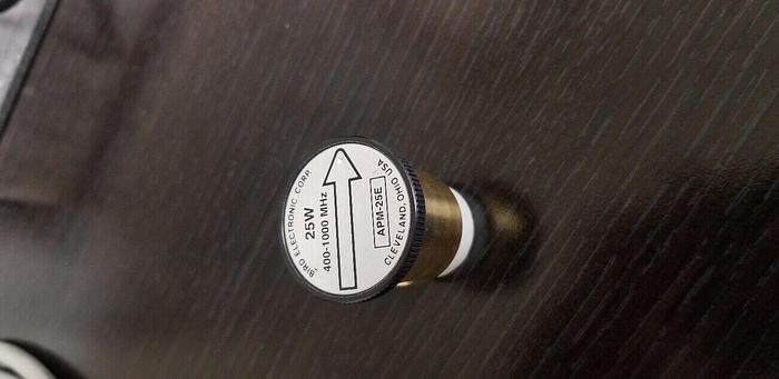 Used BIRD APM-25E 400-1000MHz Wattmeter Element