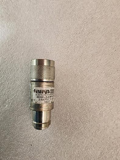 Used BIRD 2-A-MFN-10 2W 10dB Attenuator