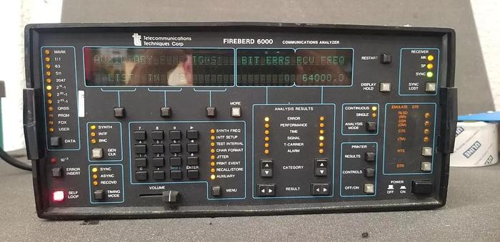 Used TTC FIREBERD 6000 Unit #5 READ!!