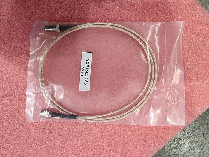 Fairview Microwave SCB15034-36 SMAM-SMAF Bulkhead Cable NEW!